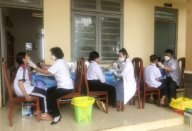 Tây Ninh: Khám sàng lọc, tư vấn và điều trị bệnh lý răng miệng cho học sinh tiểu học