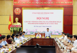 Bắc Ninh và Bình Thuận chia sẻ kinh nghiệm về xử lý rác thải