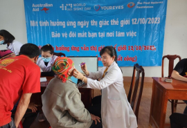 Bệnh viện Đa khoa tỉnh Đắk Nông khám và tư vấn miễn phí các bệnh về mắt