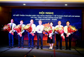 Ký kết hợp tác giữa ngành Y tế TP. Hồ Chí Minh và các tỉnh Đông Nam Bộ