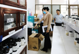 Giám sát công tác quản lý chất thải y tế tại Kiên Giang