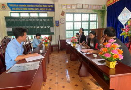 Kon Tum: Kiểm tra liên ngành an toàn thực phẩm đối với bếp ăn tập thể trường học và căn tin trên địa bàn huyện Đăk Glei