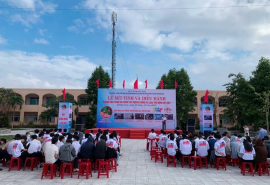 Quảng Nam: Tổ chức lễ mít tinh và diễu hành hưởng ứng tham công tác phòng chống và loại trừ bệnh sốt rét