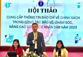 Bộ Y tế tổ chức Hội thảo truyền thông chính sách y tế cho báo chí năm 2023