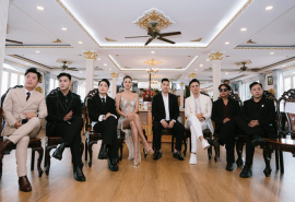 Nhà thiết kế Khang Trịnh mang BST dạ hội “Footsteps Of Light” sang trọng đến Fashion Show 2023