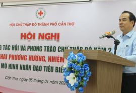 Cần Thơ: Tổng kết công tác hội và phong trào chữ thập đỏ thành phố năm 2023