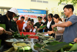 Sôi nổi chương trình “Xuân biên phòng ấm lòng dân bản” tại Đắk Lắk