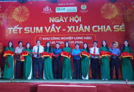 Long An: Ngày hội Tết sum vầy – xuân chia sẻ năm 2024