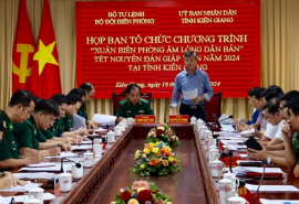 Tổ chức chương trình “Xuân Biên phòng ấm lòng dân bản” tại tỉnh Kiên Giang