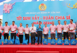 TP. Cần Thơ: Tổ chức chương trình “Tết sum vầy - Xuân chia sẻ”