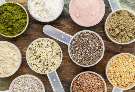 Các loại bột protein hỗ trợ giảm cân
