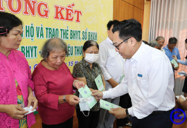 Tiền Giang: Lan tỏa chương trình 'Hỗ trợ thẻ bảo hiểm y tế - Chia sẻ yêu thương'