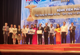 Bệnh Viện Mắt TP.HCM nhận giải thưởng Thành tựu Y khoa Việt Nam năm 2023
