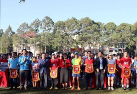 Hơn 460 vận động viên tham gia Giải Việt dã tỉnh Đắk Lắk lần thứ 41 năm 2024