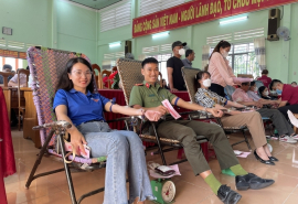 Gia Lai: Gần 400 người tham gia hiến máu tình nguyện tại huyện Đak Pơ