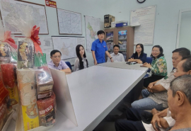 Quận Bình Thạnh phối hợp với Đoàn Thanh niên Văn phòng Chính phủ thăm hỏi, tặng quà gửi người có công với cách mạng trên địa bàn