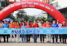 TP. Đà Nẵng: Chạy bộ hưởng ứng chiến dịch “Triệu bước chân nhân ái”