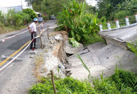 Kiên Giang: Công bố tình huống khẩn cấp về thiên tai sạt lở đất, sụt lún đất do hạn hán tại huyện U Minh Thượng