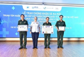 Ra mắt Trung tâm Huấn luyện Cấp cứu chấn thương quốc tế (ITLS) đầu tiên tại Việt Nam