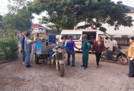 Lâm Đồng: Phun hoá chất phòng chống dịch bệnh sốt xuất huyết tại huyện Di Linh