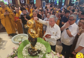 Lãnh đạo VACHE tham dự Đại lễ Phật đản Phật lịch 2568 - Vesak 2024 tại Chùa Yên Phú