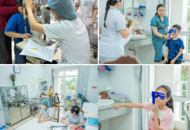 Khai mạc chương trình “Ánh mắt trẻ thơ” tại Bệnh viện Mắt TP. Đà Nẵng