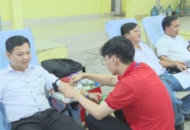 Trà Vinh: Trên 500 cán bộ, công chức, viên chức, người lao động tham gia hiến máu tình nguyện