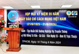 Họp mặt kỷ niệm 99 năm Ngày Báo chí Cách mạng Việt Nam
