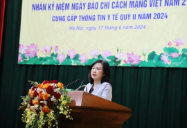Bộ Y tế gặp mặt báo chí nhân kỷ niệm 99 năm Ngày Báo chí Cách mạng Việt Nam