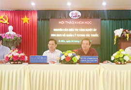 Cần Thơ: Hội thảo khoa học “Khuyến cáo điều trị tăng huyết áp ESH 2023 và quản lý tương tác thuốc