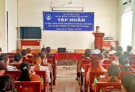 Cà Mau: Tập huấn kỹ năng tuyên truyền vận động về sàng lọc, chẩn đoán, điều trị một số bệnh, tật trước sinh và sơ sinh