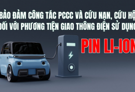 Đắk Lắk: Bảo đảm công tác phòng cháy, chữa cháy và cứu nạn, cứu hộ đối với phương tiện giao thông điện sử dụng pin Li-on