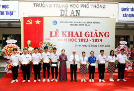 Bình Dương: Hơn 520.000 học sinh khai giảng năm học mới 2023 - 2024