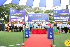 VACHE tại TP.HCM tham dự khai mạc giải bóng đá truyền thống đồng hương Kỳ Anh – Hà Tĩnh tại miền Nam