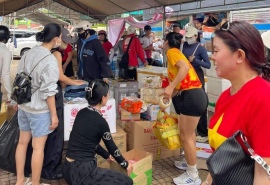 Kon Tum: Hỗ trợ bà con vùng bão, lũ tỉnh Tuyên Quang