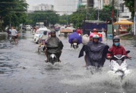 Bình Dương: Cảnh báo triều cường đạt đỉnh kết hợp mưa lớn có thể gây tràn bờ, ngập lụt các khu vực trũng, thấp ven sông Sài Gòn