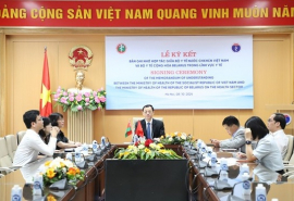 Bộ Y tế Việt Nam ký kết Bản ghi nhớ hợp tác với Bộ Y tế Cộng hòa Belarus