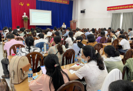 Tây Ninh: Tập huấn quản lý chất thải y tế, giám sát chất lượng nước sạch và vệ sinh môi trường