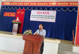 Cần Thơ: Bệnh viện Đa khoa huyện Vĩnh Thạnh tổ chức tọa đàm chia sẻ kinh nghiệm chủ đề “An toàn người bệnh”