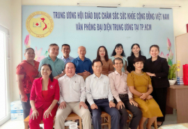 Phó Chủ tịch thường trực VACHE thăm họp mặt lãnh đạo chủ chốt Văn phòng đại diện Hội tại TP. HCM