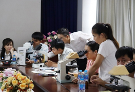 Tây Ninh: Tập huấn xét nghiệm ký sinh trùng sốt rét