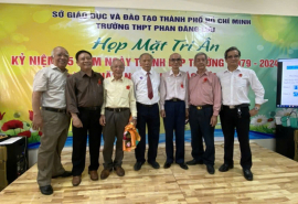 TP. HCM: Trường THPT Phan Đăng Lưu kỷ niệm 45 năm thành lập trường