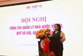 Hội nghị toàn quốc về công tác quản lý nhà nước về hội, quỹ xã hội, quỹ từ thiện