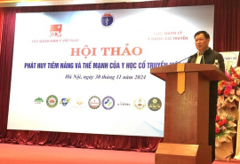 Hội thảo “Phát huy tiềm năng và thế mạnh của y học cổ truyền Việt Nam”