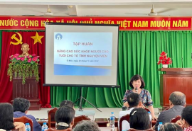 Cần Thơ: Tập huấn nâng cao sức khỏe người cao tuổi tại quận Ô Môn