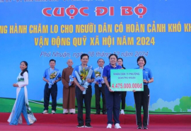 TP. HCM: 4000 người đi bộ gây quỹ gần 12 tỷ đồng chăm lo cho người khó khăn