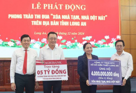 Long An phát động phong trào thi đua “xóa nhà tạm, nhà dột nát” trên địa bàn tỉnh đến năm 2025