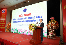 Hội nghị tổng kết công tác dân số năm 2024, triển khai nhiệm vụ năm 2025