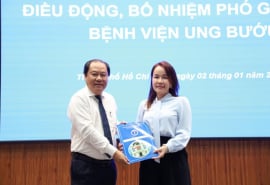 Bệnh viện Ung Bướu TP.HCM có tân Phó Giám đốc