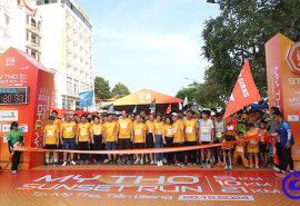 Tiền Giang: Hơn 3.000 vận động viên tham gia giải 'Mỹ Tho Sunset Run 2024'